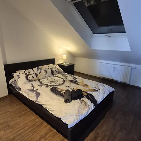 Small Attic With Terrace In The Center *